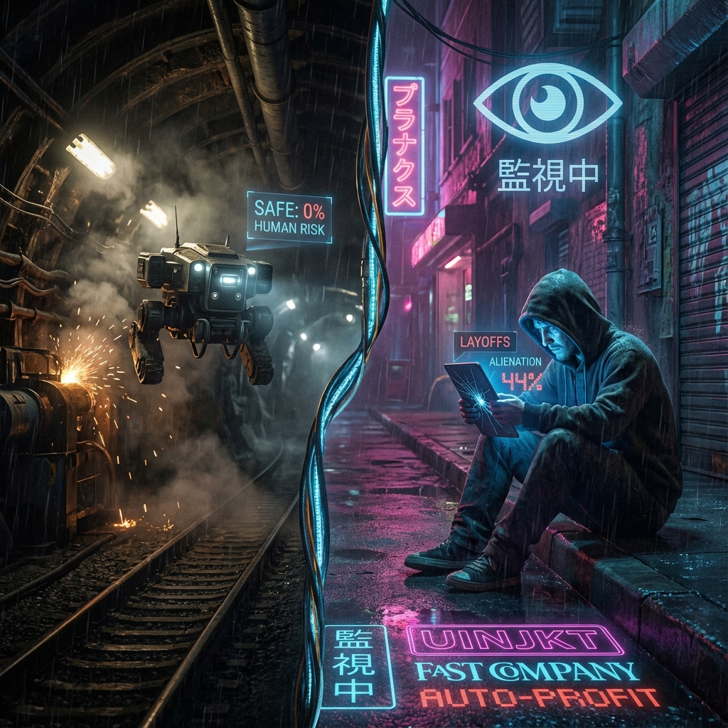 Gdzie Baba Nie Może, Tam Dron Pośle: AI w Piekle Niebezpiecznych Prac